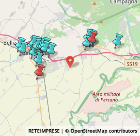 Mappa Via SS 18 Km 80, 84025 Eboli SA, Italia (4.2745)