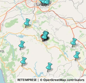 Mappa Via Isabella Cossu, 07044 Ittiri SS, Italia (9.2585)