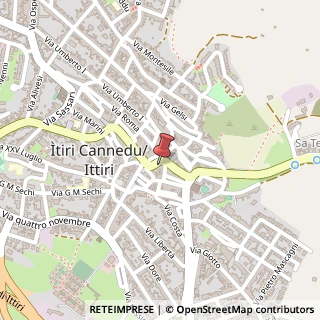 Mappa Corso Vittorio Emanuele, 64, 07044 Ittiri, Sassari (Sardegna)
