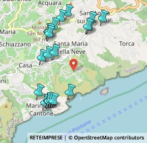 Mappa Via Spina, 80061 Massa Lubrense NA, Italia (1.1915)