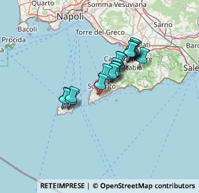 Mappa Via Spina, 80061 Massa Lubrense NA, Italia (10.631)