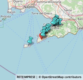Mappa Via Spina, 80061 Massa Lubrense NA, Italia (10.533)