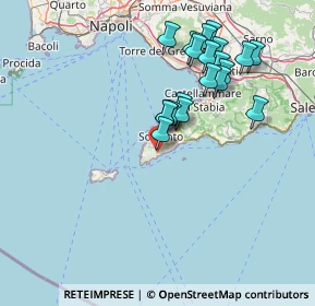 Mappa Via Spina, 80061 Massa Lubrense NA, Italia (15.375)