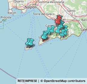 Mappa Via Spina, 80061 Massa Lubrense NA, Italia (11.8325)