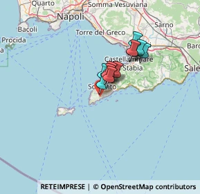 Mappa Via Spina, 80061 Massa Lubrense NA, Italia (9.3375)