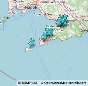 Mappa Via Spina, 80061 Massa Lubrense NA, Italia (13.18929)