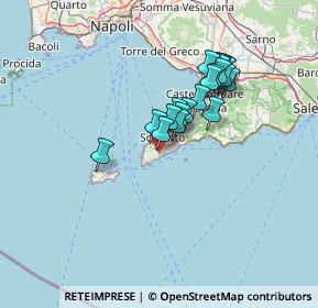 Mappa Via Spina, 80061 Massa Lubrense NA, Italia (11.7185)