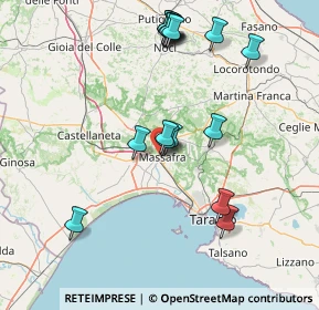 Mappa Via Antonio Elena, 74016 Massafra TA, Italia (17.21176)