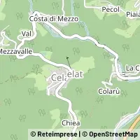 Mapa San Tomaso Agordino