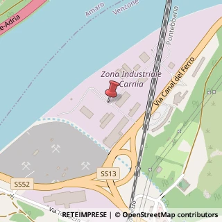 Mappa Zona Carnia, 13, 33010 Venzone, Udine (Friuli-Venezia Giulia)