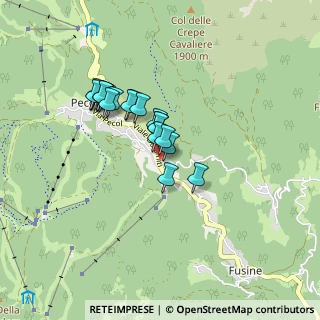Mappa Via Masarei, 32012 Val di Zoldo BL, Italia (0.63684)