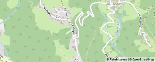 Mappa Zoldo Alto