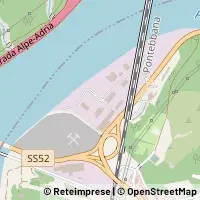 Mapa Venzone