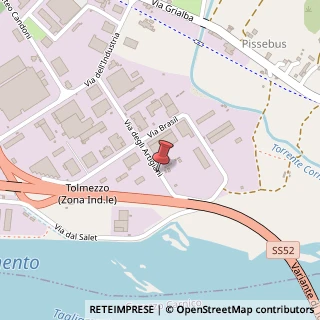 Mappa Via degli Artigiani, 24, 33028 Tolmezzo, Udine (Friuli-Venezia Giulia)