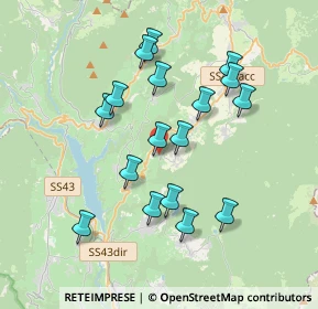 Mappa Via Giarlongia, 38010 Romeno TN, Italia (3.39412)