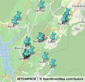 Mappa Via Giarlongia, 38010 Romeno TN, Italia (2.0585)