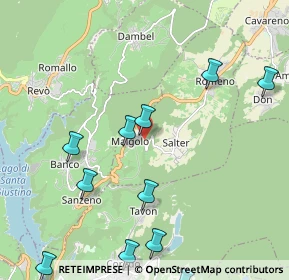 Mappa Via Giarlongia, 38010 Romeno TN, Italia (2.55636)