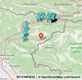 Mappa Via Carinzia, 33010 Chiusaforte UD, Italia (14.688)