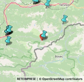 Mappa Via Carinzia, 33010 Chiusaforte UD, Italia (11.5925)