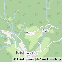 Mapa Vallada Agordina