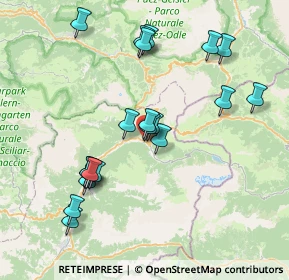 Mappa Strada Statale delle Dolomiti, 38032 Canazei TN, Italia (7.5525)