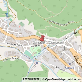 Mappa Piazza G. Marconi, 22, 38032 Canazei, Trento (Trentino-Alto Adige)