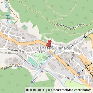 Mappa Via Roma, 22, 38032 Canazei, Trento (Trentino-Alto Adige)
