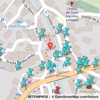 Mappa Piazza Veie, 38031 Campitello di Fassa TN, Italia (0.072)