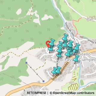 Mappa Strada de Col da Fae, 38031 Campitello di Fassa TN, Italia (0.20625)