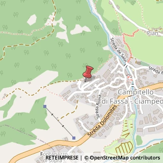 Mappa Strada de Col da Fae, 56, 38031 Campitello di Fassa, Trento (Trentino-Alto Adige)