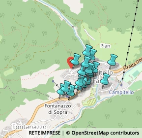 Mappa Strada de Col da Fae, 38031 Campitello di Fassa TN, Italia (0.311)