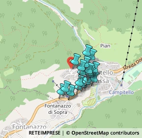 Mappa Strada de Col da Fae, 38031 Campitello di Fassa TN, Italia (0.285)