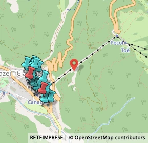 Mappa Strada Dolomites, 38032 Canazei TN, Italia (0.58182)