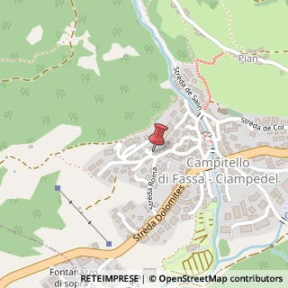 Mappa Via Saroch, 35, 38031 Campitello di Fassa, Trento (Trentino-Alto Adige)