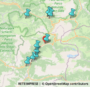 Mappa Piaz de Ciampedel, 38031 Campitello di Fassa TN, Italia (7.53545)