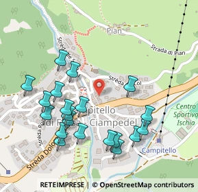 Mappa Piaz de Ciampedel, 38031 Campitello di Fassa TN, Italia (0.2545)