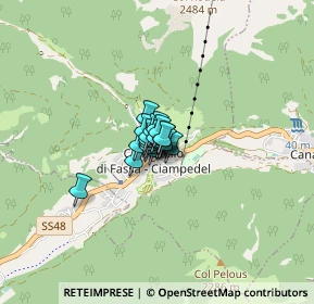 Mappa Piaz de Ciampedel, 38031 Campitello di Fassa TN, Italia (0.2135)