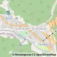 Karte Canazei