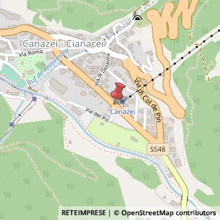 Mappa Via di Par?da, 67, 38032 Canazei, Trento (Trentino-Alto Adige)