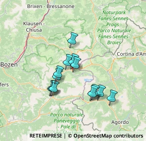 Mappa 38032 Canazei TN, Italia (11.24214)