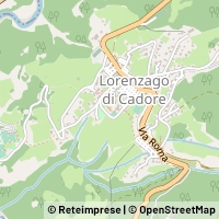 Kort Lorenzago di Cadore