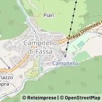 Karte Campitello di Fassa
