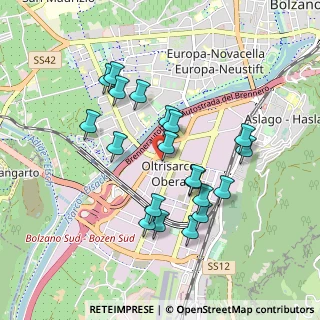 Mappa Via Von Comini Ludwig 8 Bolzano, 39100 Bolzano BZ, Italia (0.83)
