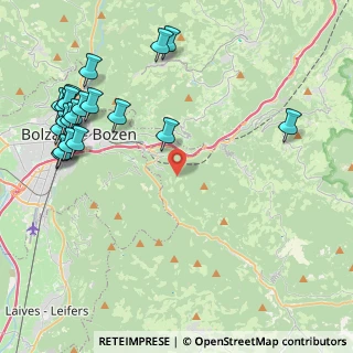 Mappa Via Cornedo di sopra, 39100 Bolzano BZ, Italia (5.3475)