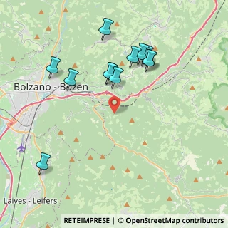 Mappa Via Cornedo di sopra, 39100 Bolzano BZ, Italia (3.94167)