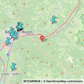 Mappa Via Cornedo di sopra, 39100 Bolzano BZ, Italia (5.86538)