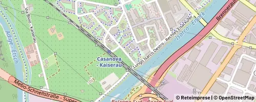 Mappa Bolzano