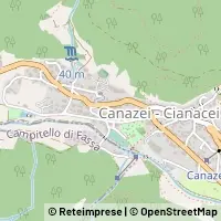 Karte Canazei