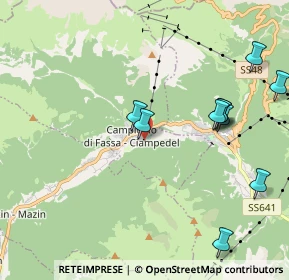 Mappa Campitello Di Fassa, 38031 Campitello di Fassa TN, Italia (2.515)