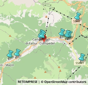 Mappa Campitello Di Fassa, 38031 Campitello di Fassa TN, Italia (2.18545)